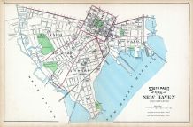 New Haven City - South Part, Connecticut State Atlas 1893